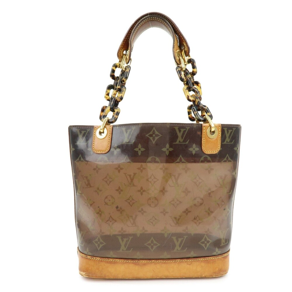 Louis Vuitton Monogram Cabas Ambre PM Tote Brown